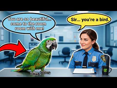 🦜 Officer Miller You're Beautiful | Come To The Room With Me We Will Do Romance 😂 | Funny Parrot