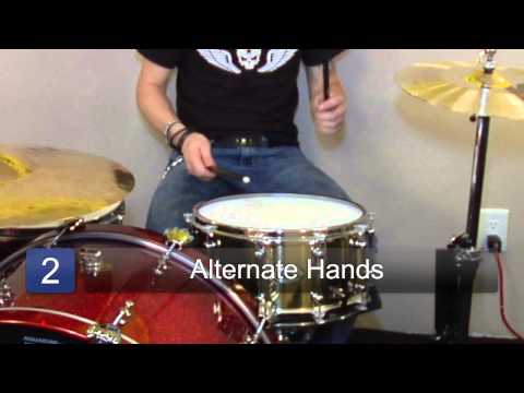 Learn How to Play Snare Drum: The Double Paradiddle