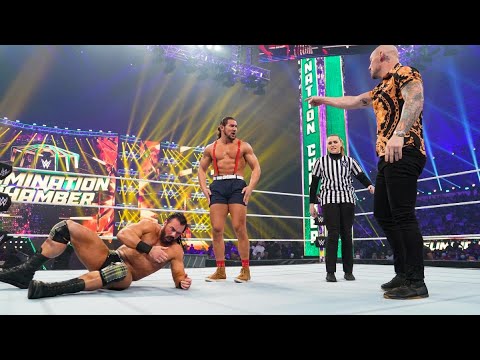 Corbin came out and attacked Moss|Wwe baron Corbin vs madcap moss 22 April 2022