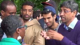 Video: In John 10:30, Jesus clearly claims to be God - Shabir Yusuf vs Christian Sister 2/2