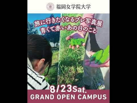 現代文化学科 ✨2025.8.23 グランドオープンキャンパス開催！池田ゼミ プレ写真展開催！！✨