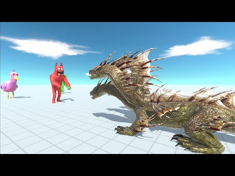 Banban + Opila bird + Jumbo josh Hydra's Death run thump - Animal Revolt Battle Simulator