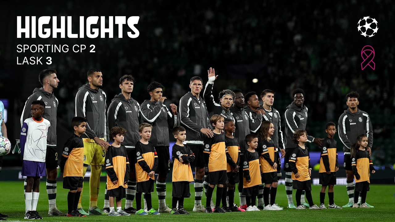 Sporting Clube de Portugal 2 - 3 LASK Linz highlights