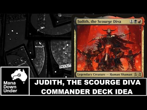 MTG Commander Deck Idea - Judith, the Scourge Diva (Reanimation // Combo)