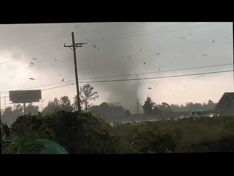 Tornado forms in Orange, TX: October 27, 2021 (NBC)