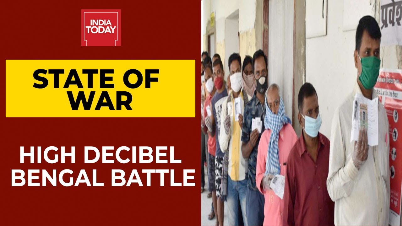 High Drama In Poll Bound State Of West Bengal, Voter Turnout Recorded Till 3 PM Is 54.9%