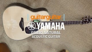 Video thumbnail for Yamaha FG830 Natural by GUITARGUITAR