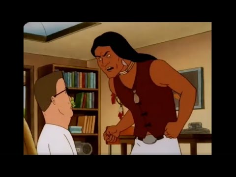 John Redcorn Bursts out at Hank - King of the Hill