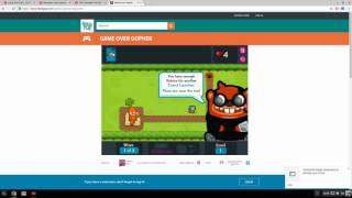 BrainPOP - MathGame - Game Over Gopher
