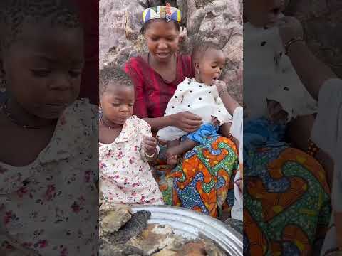 The daily life and diet of the Hazarbi tribe #africa