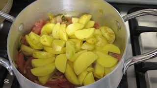 Aloo Palak recipe with Bint-e-Shamim.@BaBaFoodRRC @IjazAnsariFoodSecrets
