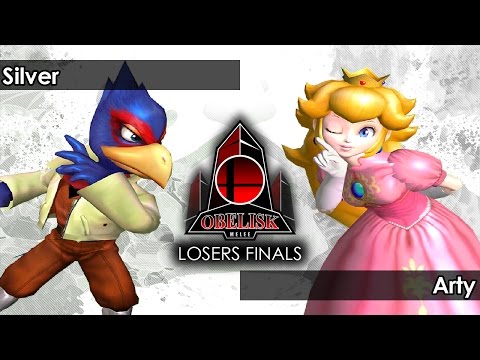Melee: GVS | Silver (Falco) V Arty (Peach) - Obelisk 40 Tournament SSBM