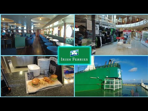 Irish Ferries Holyhead to Dublin | Full walk-through + Duty Free 🛳️