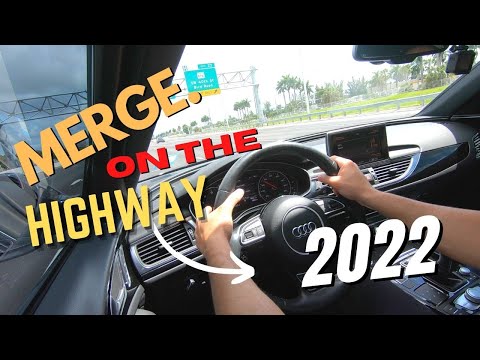 LEARN HOW TO MERGE  onto Highway Safely/DRIVING TUTORIAL