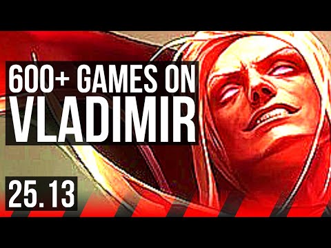 VLADIMIR vs JAX (TOP) | 57k DMG, Legendary, 600+ games | NA Master | 25.13