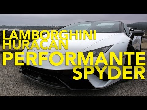 2018 Lamborghini Huracan Performante Spyder Review