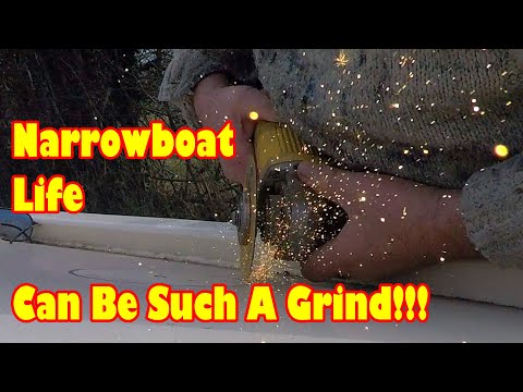 #69 Big Hole in Narrowboat Roof! Scary Stuff