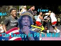THE ENERGY IN THIS VID WILD I NEED TO GO!!! NAS & J LEWW PULLS UP TO THE TRENCHES OF PR REACTION!!