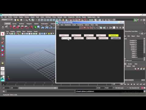 Autodesk Maya 2014 Tutorial | Hypergraph