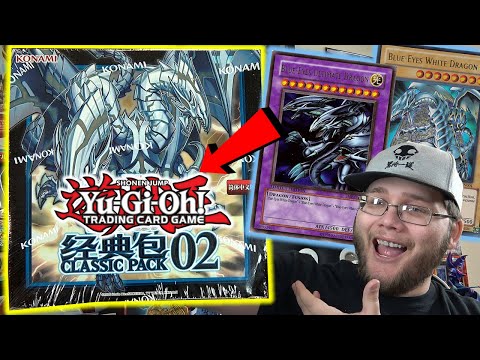 BLUE-EYES CLASSIC RETURNS! Konami's Yu-Gi-Oh! Classic Pack 02 Reprint Unboxing!