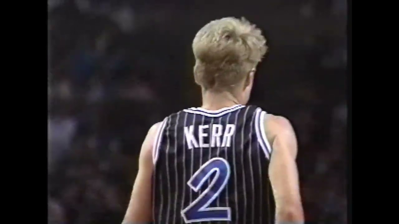 Steve Kerr's Best Game with the Magic