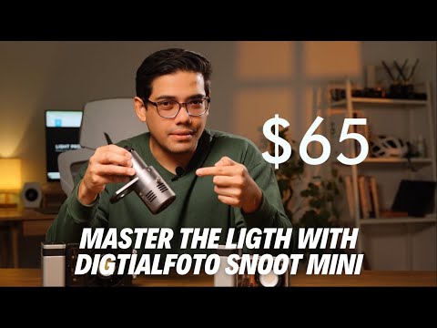 🎯 Master the Light with the DigitalFoto SNOOT-MINI | Compact Spotlight with Gobos!