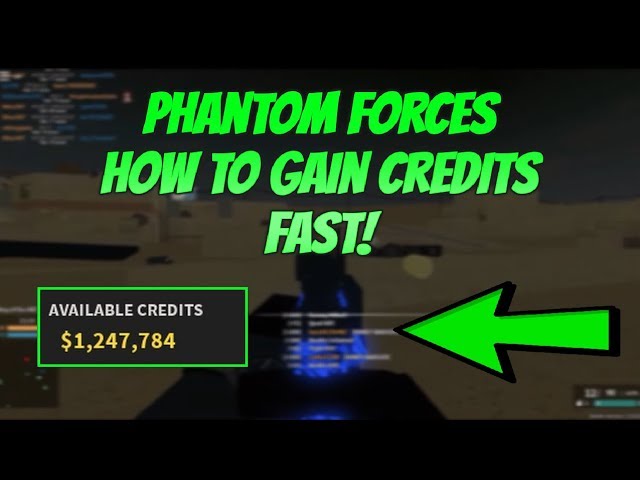 How To Get Free Credits In Phantom Forces - how to hack phantom forces working roblox 2020 aimbot youtube