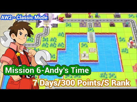 AW2 - Mission 6 Andy’s Time Andy - Classic Campaign | Advance War 1+2 Re-boot Camp
