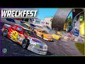 SURVIVING The LOOP at Stockton 99 Speedway! | Wreckfest