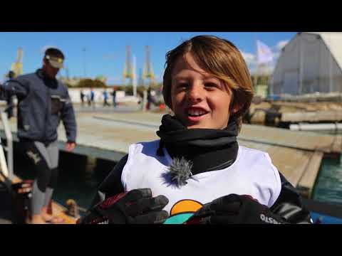 Final of OptiOrange 2018 Regatta in Optimist Class