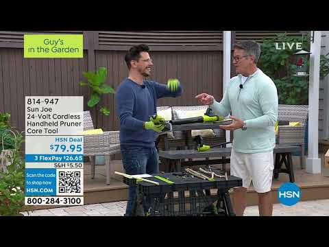 Sun Joe 24Volt Cordless Handheld Pruner Core Tool