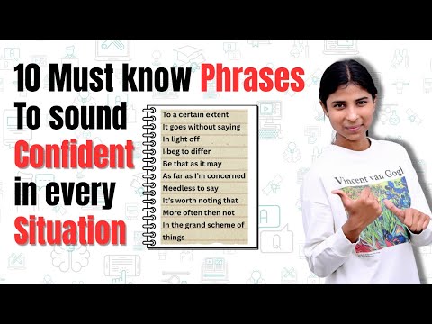 10 Must-Know English Phrases to Sound Confident in Any Situation | Janhavi Panwar