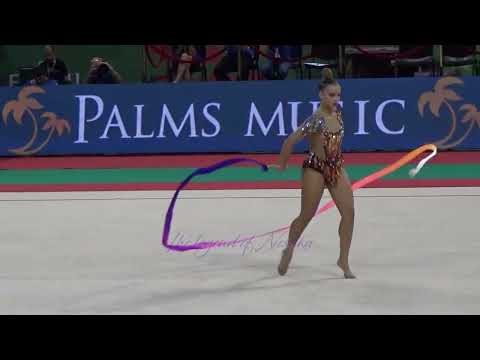Denisa STEPANKOVA (CZE) ribbon - 2022 worlds Sofia Qualifs