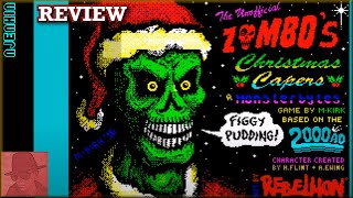 Zombo's Christmas Capers : Homebrew from 2016 - on the ZX Spectrum 48K !! with Commentary