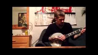 Disfear - Fear And Trembling (Banjo Cover by Erling Bronsberg - Six String Yada)