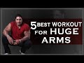 TOP FIVE BEST WORKOUTS FOR BIG BICEPS | Varinder Ghuman