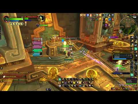 Atal'Dazar 25 Mythic+ Holy Paladin POV (Tyrannical)