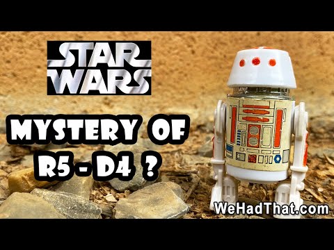 Vintage Star Wars R5-D4 action figure review Kenner 1978