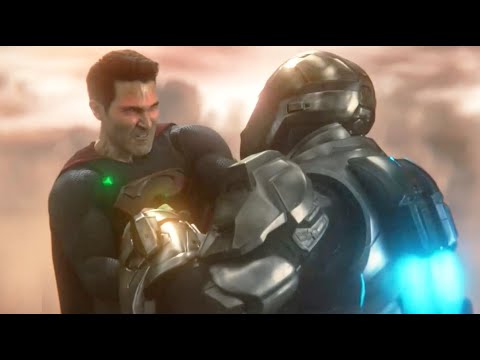 Superman VS Lex Luthor Full Fight Final - Superman & Lois 4x10
