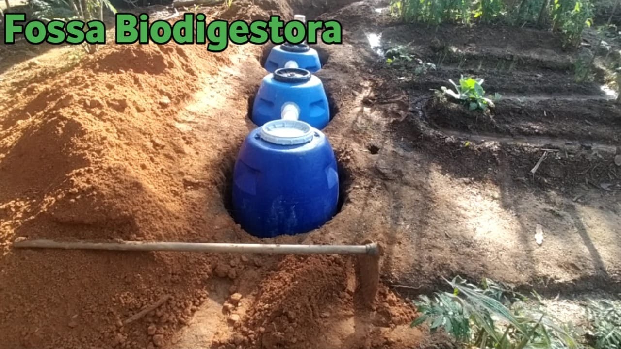 Como fazer  Fossa Biodigestora com bombona