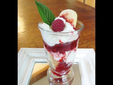 Raspberry Chambord Trifle and Re-enactment of Bastille day