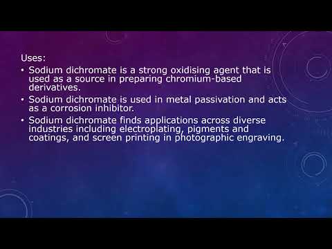 Sodium Dichromate Crystals