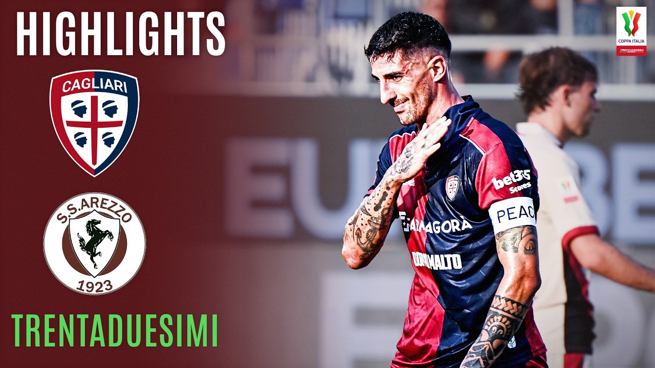 Deiola Segna I Sardi Passano | CAGLIARI-AREZZO 1-0 | HIGHLIGHTS | COPPA ITALIA FRECCIAROSSA 2026/27