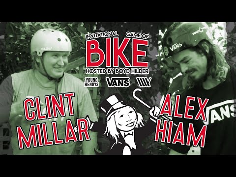 LUXBMX game of bike, hosted by Boyd Hilder. Alex Hiam vs Clint Millar