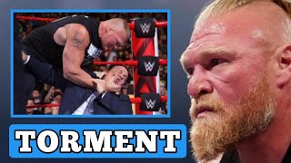 TRAGÉDIE🔴 Le pire cauchemar de Paul Heyman : la bête Brock Lesnar revient et le tourmente