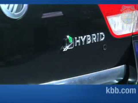 2010 Ford Fusion and Mercury Milan Hybrids Auto Show Video - Kelley Blue Book