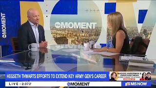 Paul Rieckhoff: Hegseth Just Sidelined "the Prototype for an American Warrior" | MS NOW