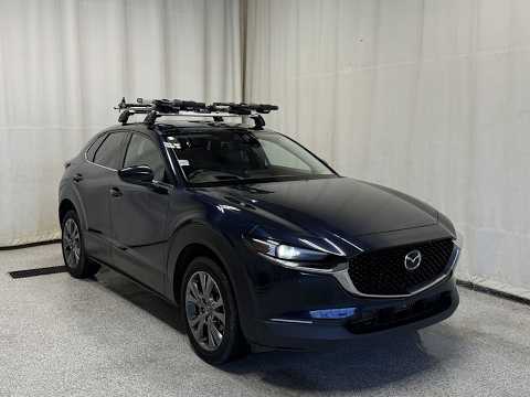 2021 Mazda CX-30 GT AWD in Blue for sale at Park Mazda in Sherwood Park, AB