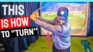 Stop Trying To Make A Backswing Turn | WIND Up Your Golf Swing Like THIS