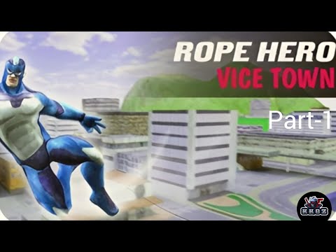 Rope hero vice town 🦸🏻‍♂️🦸🏻‍♂️ funny gameplay 😂😂by Kkgz #gaming #ropehero #kkgztamil